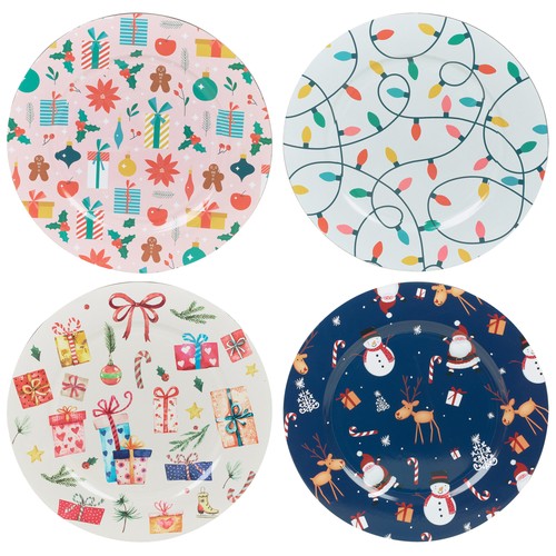 Christmas dinner charger - christmas,