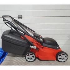 Flymo EasiStore 300R Li Rotary Lawn Mower Orange & Black 40-V Cordless Compact