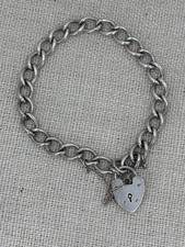 VINTAGE STERLING SILVER curb