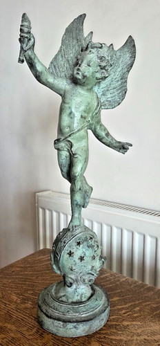 Antique french style cherub - antique,