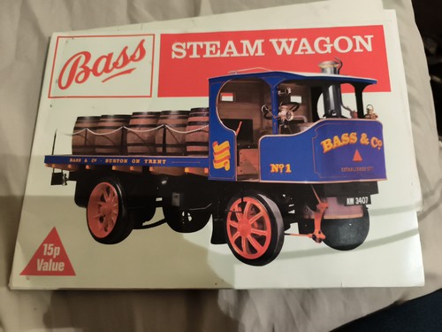 Vintage bass steam wagon - vintage,