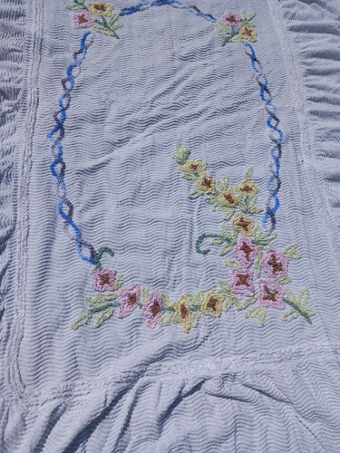 Vintage 1950s chenille - vintage,