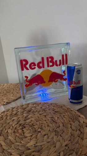 Redbull led vintage glass - vintage,