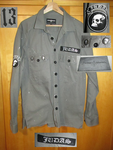 Mens rare judas sinned crystal - judas,