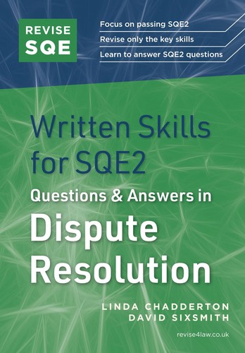Revise sqe written skills - sqe, in
