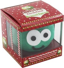 CHRISTMAS PASS THE PARCEL Brussels Sprout Snow Man Elf Novelty Family Game Gift