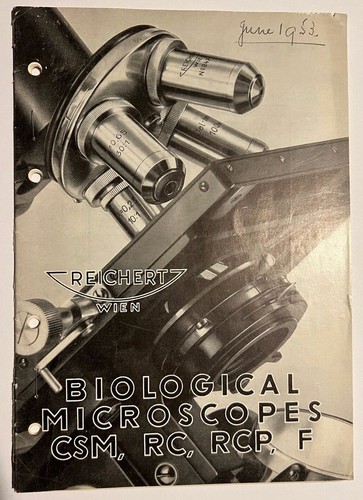 Reichert original brochure - reichert.,