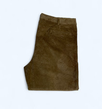 Womens Brown Corduroy Trousers Pants UK Size 20 US 16  (W40" L28") Smart Casual