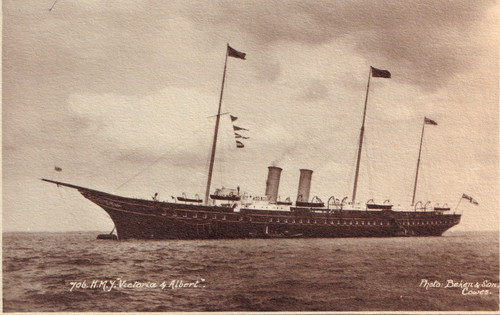 Rppc victoria albert - -, &