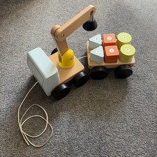Ikea wooden pull along - ikea, pull-along