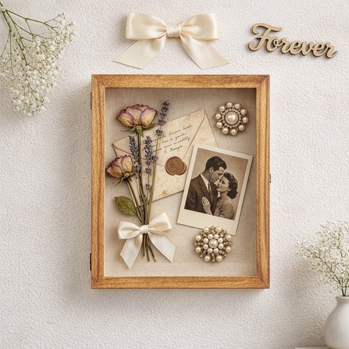 Shadow box display case - box,