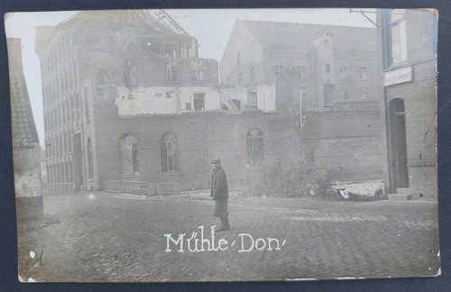 Photo postcard don mill france - photo,