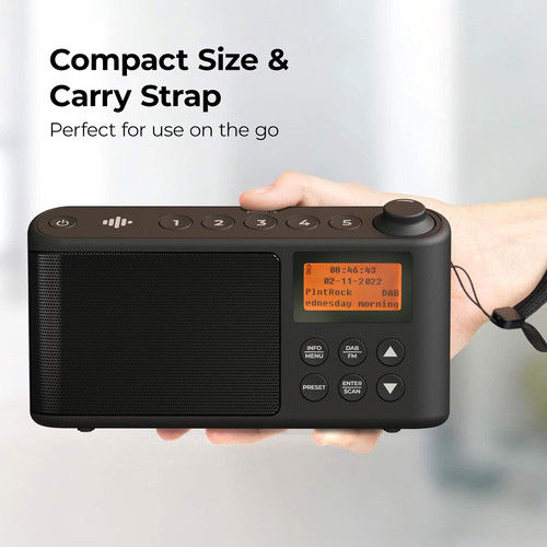 Portable dab radio fm - dab/dab+,