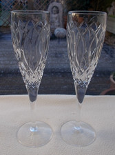 PAIR of Stuart Crystal WINDSOR