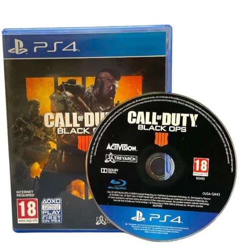 Call duty black ops - black, ps4