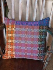 Vintage Welsh Tapestry Cushion