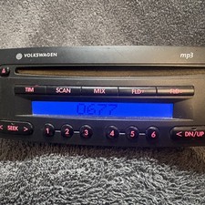 VW Beetle CD Radio MP3 Player