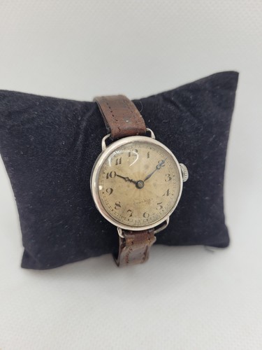 Antique silver cased watch - antique,