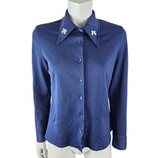 1970s Shirt Womens 10 Vintage