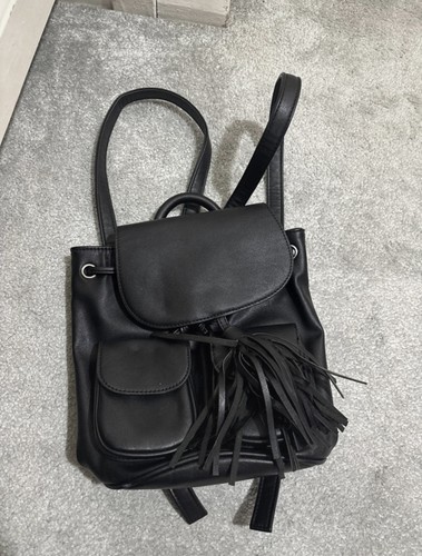 Mini backpack with tassel - ,