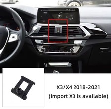 BMW X3 X4 Car Phone Mount Holder Fixed Air Vent Bracket 360° Rotation
