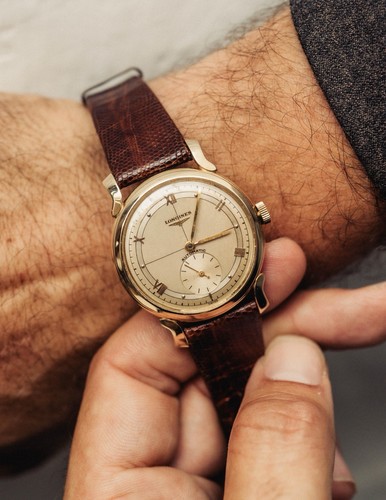 Longines 1950s small - 1950s, seconds