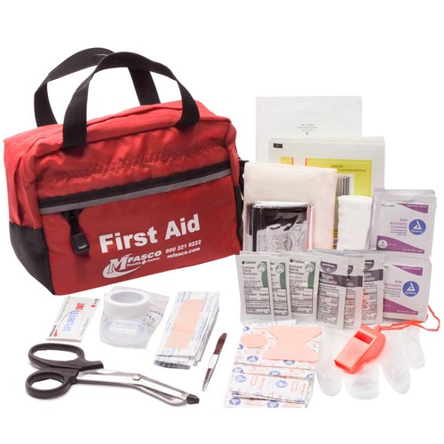 First aid kit home - first, red