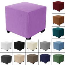 Stretch Square Footstool Cover