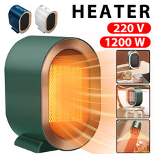 Electric Space Heater Low Energy 1200W Ceramic Fast Heating Fan Heater Portable