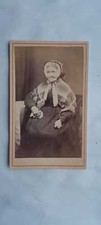 Antique CdV card real photo a