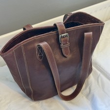 FAT FACE -  LEATHER TOTE/ SHOULDER BAG 