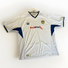 Leeds United Admiral Home Shirt XL 2006-07 RedKite Sponsor Championship 