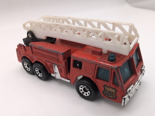 1982 matchbox red fire - matchbox,