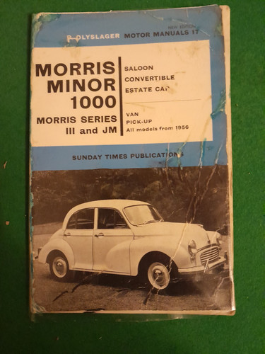 Motor manual morris minor - -,