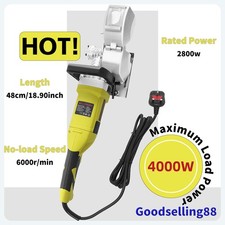 4000W Wall Chaser Concrete Saw Electric Groove Cutting Machine Slotter Saw Blade