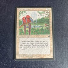 Serra Aviary – MTG Homelands – Vintage Enchantment – MP Condition