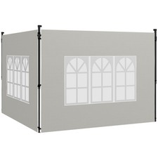 Outsunny gazebo side panels - outsunny,