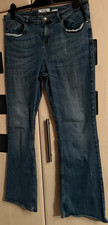 Fat Face Blue BOOTCUT Jeans Size 16  Regular
