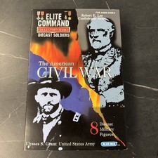 Elite Command Collectors Series - The American Civil War - 8 Die Cast Figures