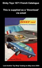 Dinky French Catalogue 1971 -