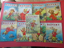 RUPERT BEAR ADVENTURE SERIES No 41-50 (Less No 49  PLEASE READ DESCRIPTIONS