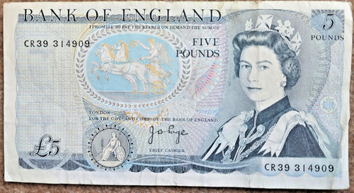 Bank england five - bank, of