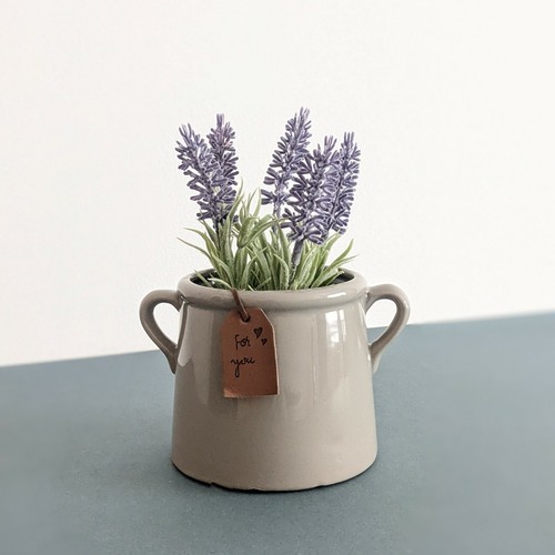 Ceramic white grey - white,