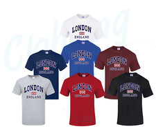 London England Unisex T-Shirt Union Jack Ts Trendy Great Britain Gift Souvenir
