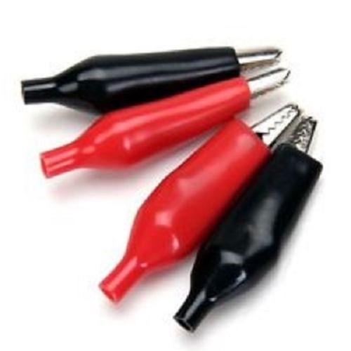 Crocodile clip test leads - leads, x
