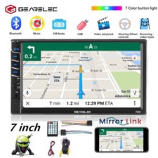 7'' 2DIN Car Stereo Radio Bluetooth MP5 Player FM USB TF AUX RCA for IOS Android