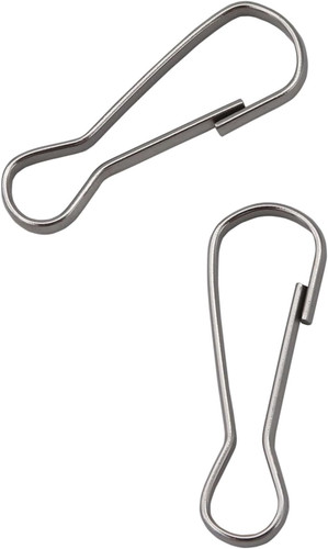 100 pack spring hooks inch - pack,