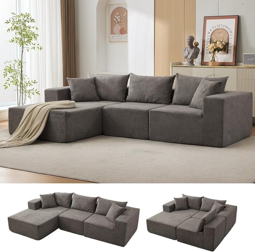 Corduroy modular shape - corduroy, l-shape