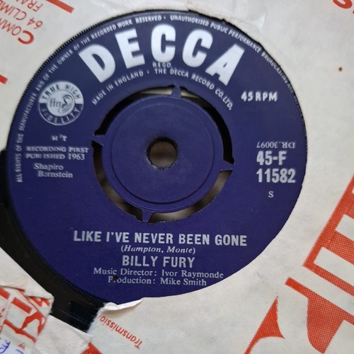 Billy fury like ve - "like, never