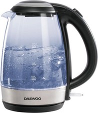 Daewoo 1.7L Glass Kettle, Fast